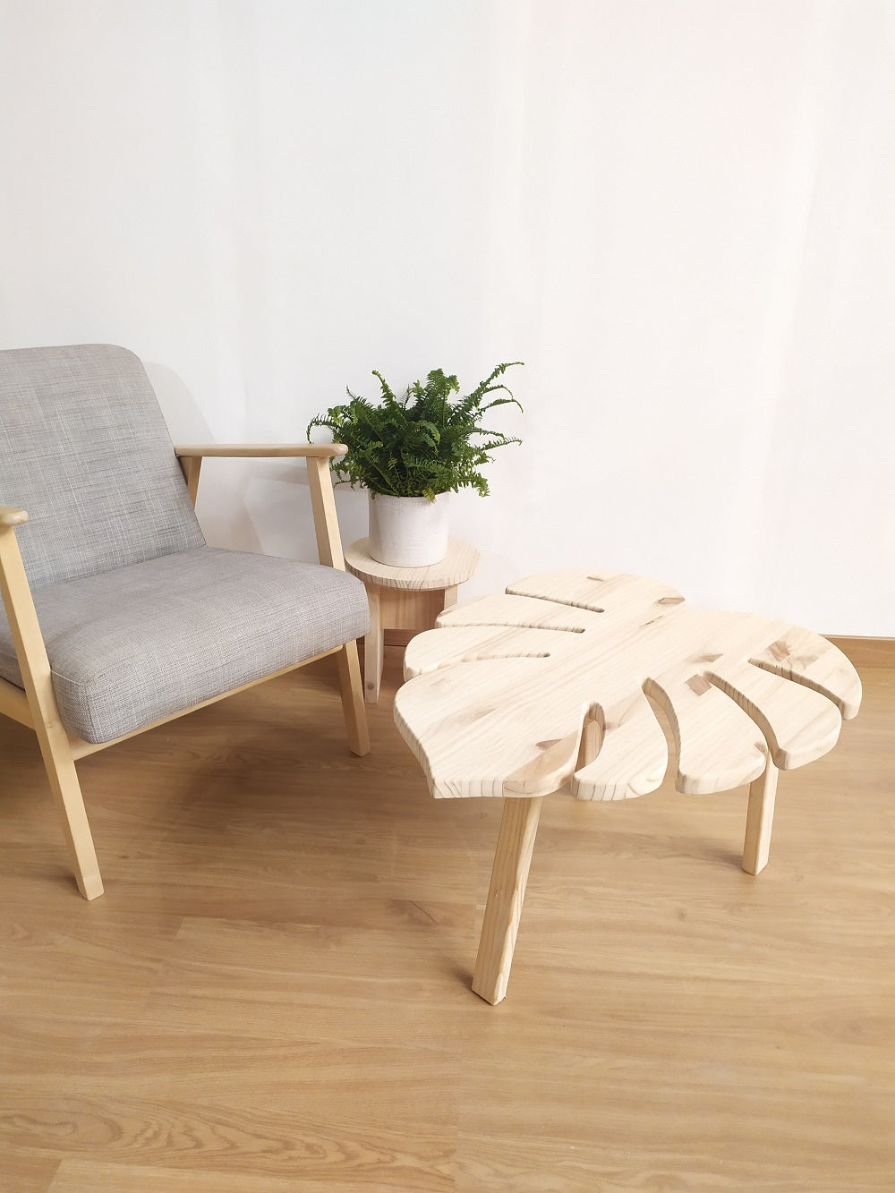 mesa centro monstera