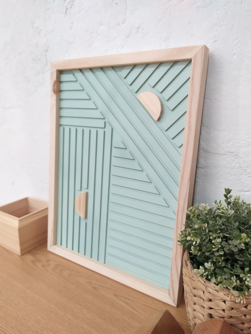 cuadro en madera Aurora