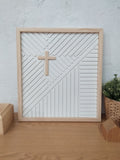 cuadro en madera Cruz