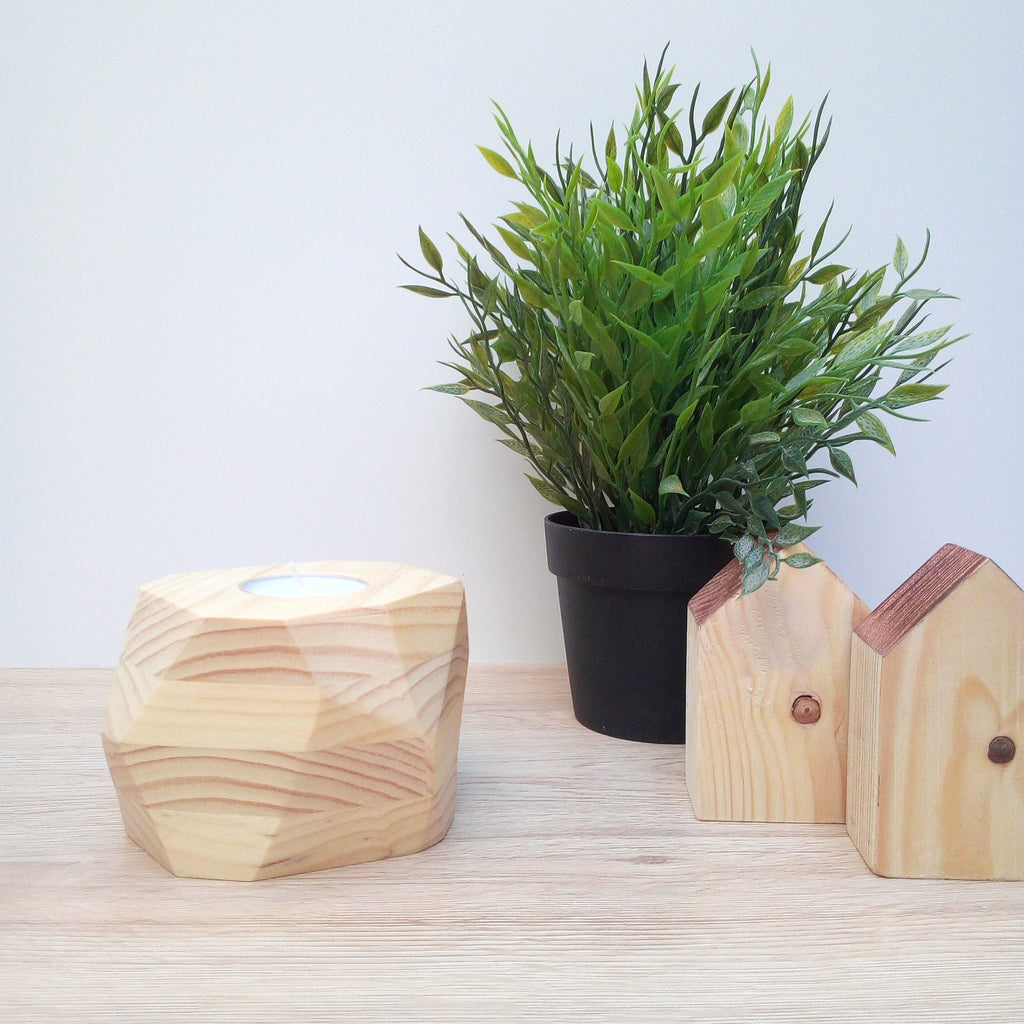 Portavelas Geometric