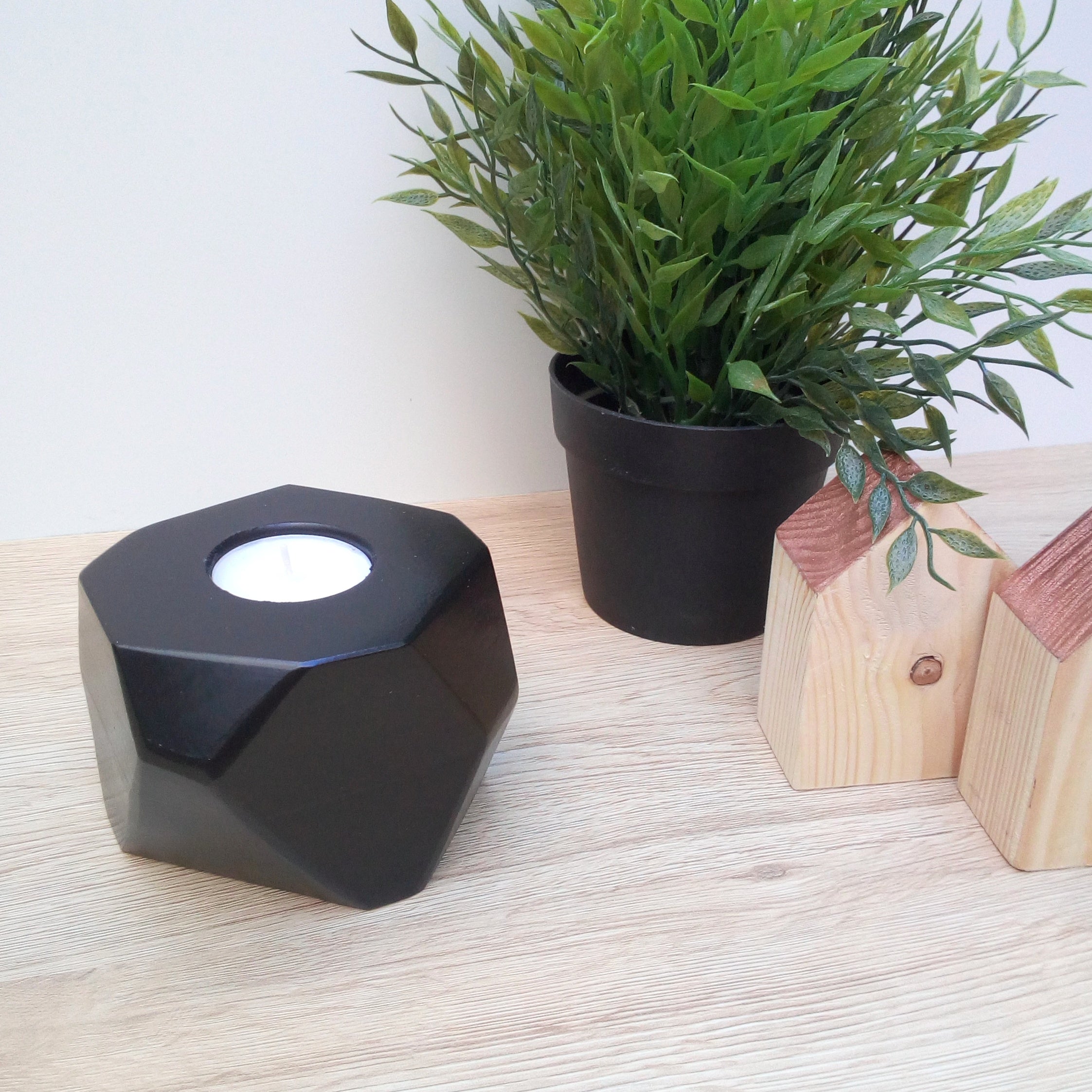 Portavelas Geometric