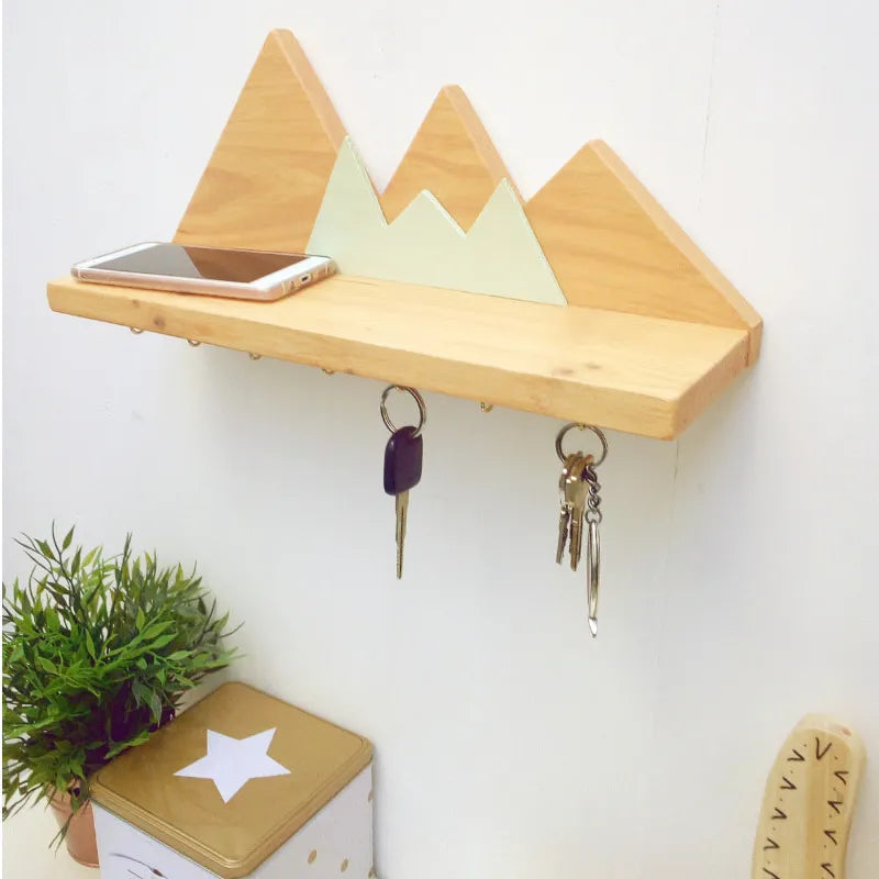 Estante montaña Cuelga llaves - Wood