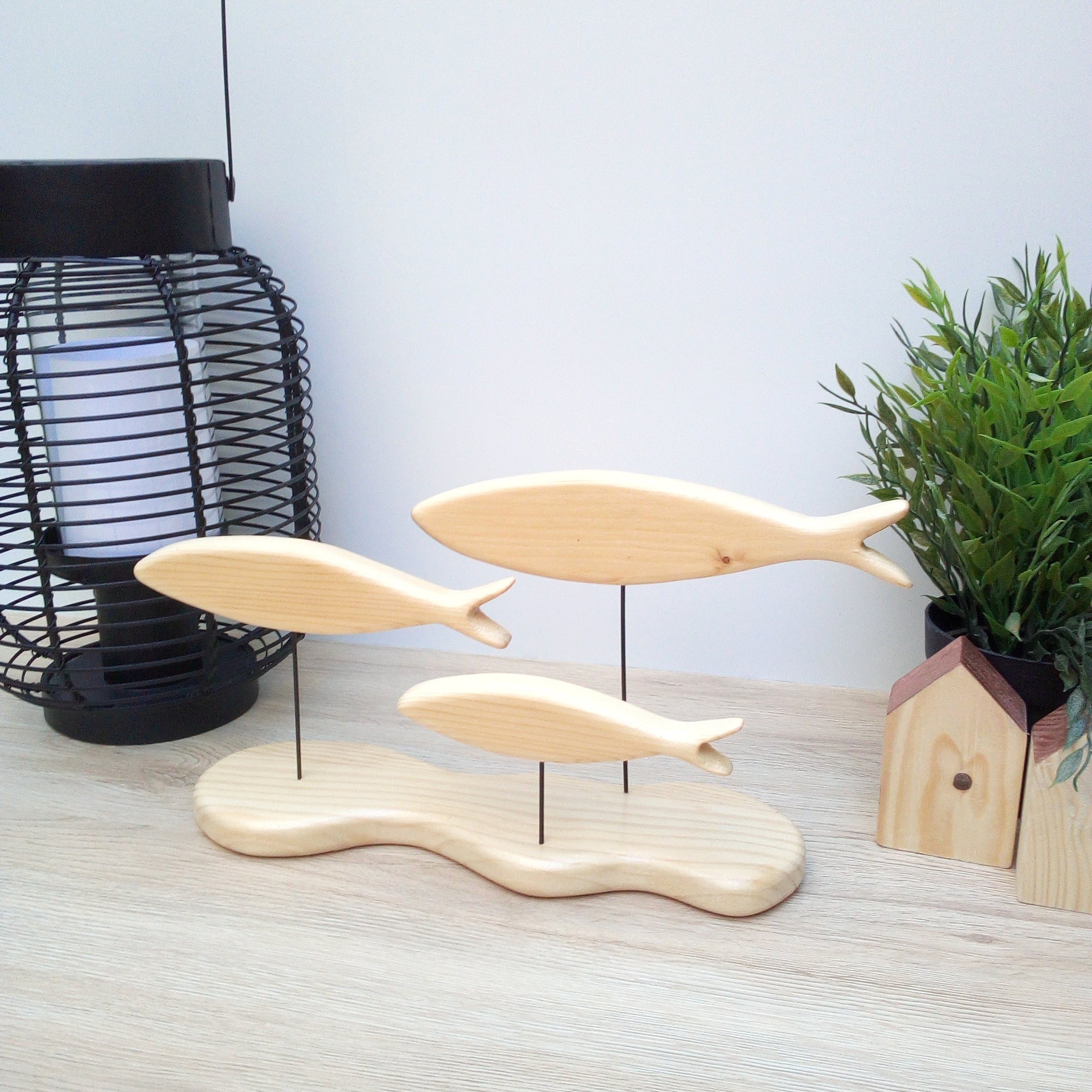 Pececitos de madera